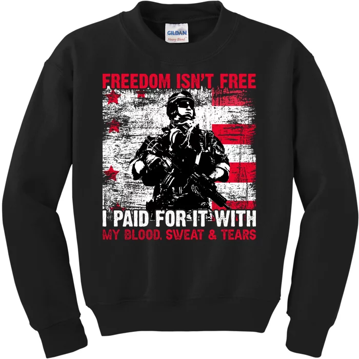 Memorial Day Kids Sweatshirt