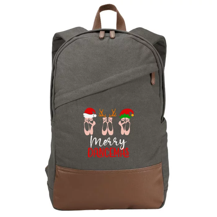 Merry Dancemas Cotton Canvas Backpack