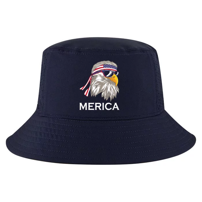 Memorial Day Merica Eagle 4th Of July Patriotic I Love Usa Gift Cool Comfort Performance Bucket Hat