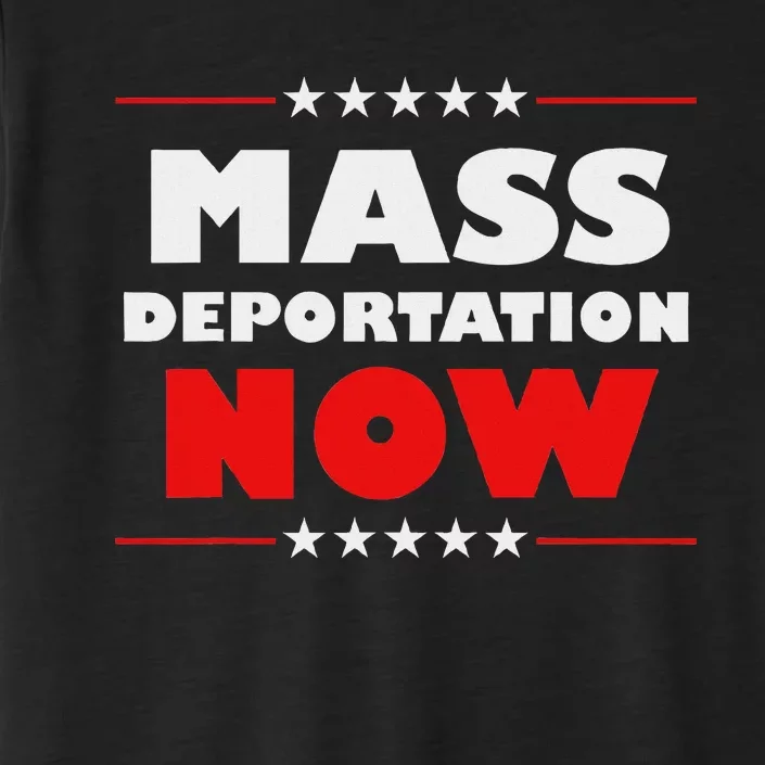 Mass Deportation Now Protest ChromaSoft Performance T-Shirt