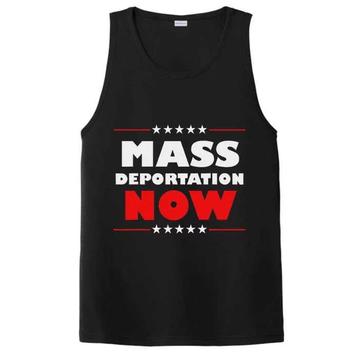 Mass Deportation Now Protest Performance Tank