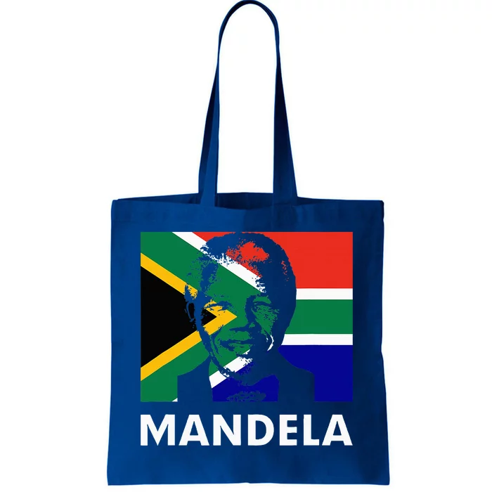 Mandela Day Nelson Mandela Design Tote Bag