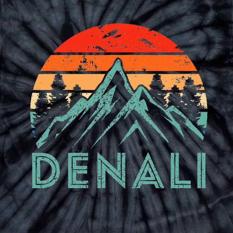 Mt. Denali National Park Alaska Denali Tie-Dye T-Shirt