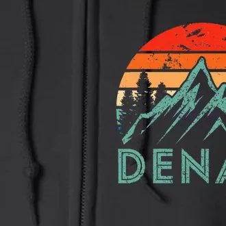 Mt. Denali National Park Alaska Denali Full Zip Hoodie