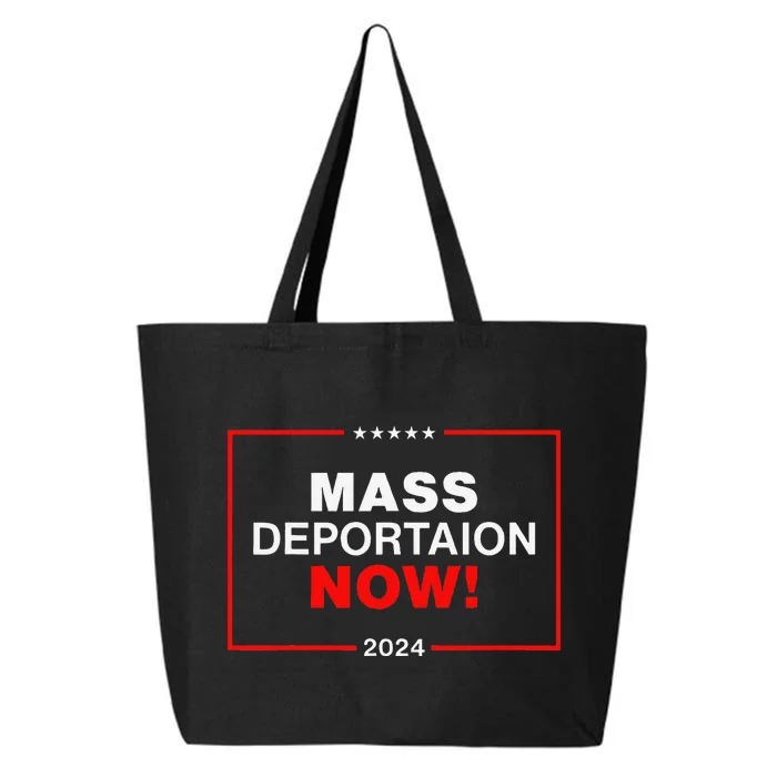 Mass Deportation Now 2024 25L Jumbo Tote