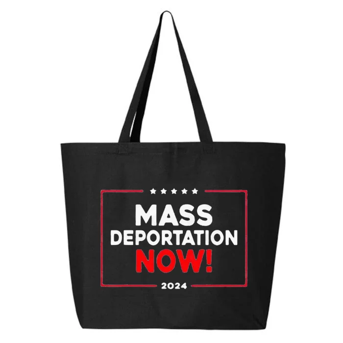 Mass Deportation Now 2024 25L Jumbo Tote