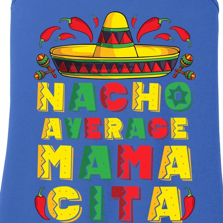 Mexican Dress Nacho Average Mamacita Cinco De Mayo Pregnancy Great Gift Ladies Essential Tank