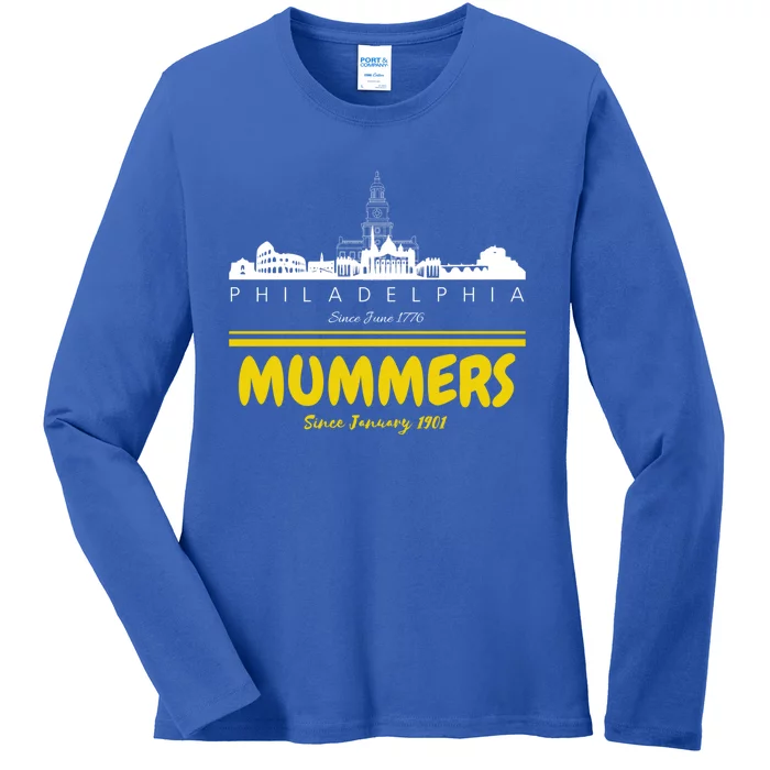 Mummers Day New Years Gift Funny Funny Gift Ladies Long Sleeve Shirt