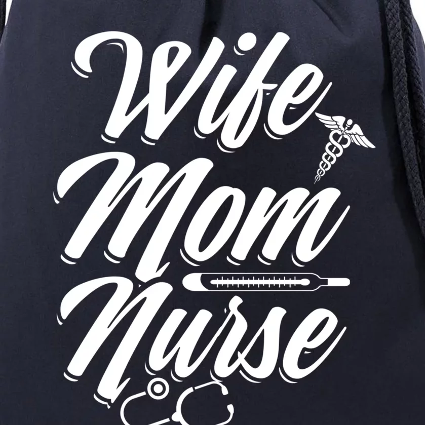 MotherS Day Nurses Day Nurse Week Ideas Lpn Rn Nurse Mom Gift Drawstring Bag