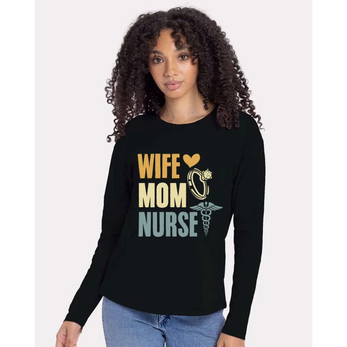 MotherS Day Nurses Day Nurse Week Ideas Lpn Rn Nurse Mom Gift Womens Cotton Relaxed Long Sleeve T-Shirt