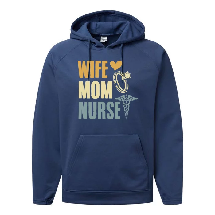 MotherS Day Nurses Day Nurse Week Ideas Lpn Rn Nurse Mom Gift Performance Fleece Hoodie