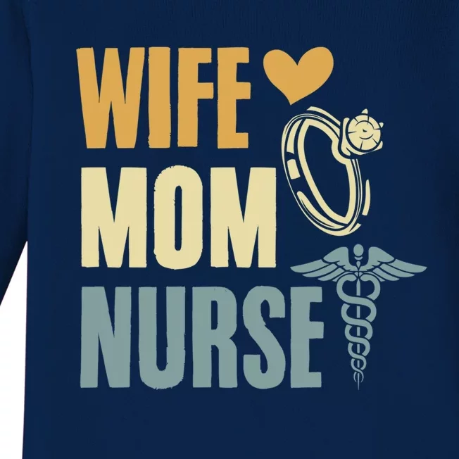 MotherS Day Nurses Day Nurse Week Ideas Lpn Rn Nurse Mom Gift Baby Long Sleeve Bodysuit