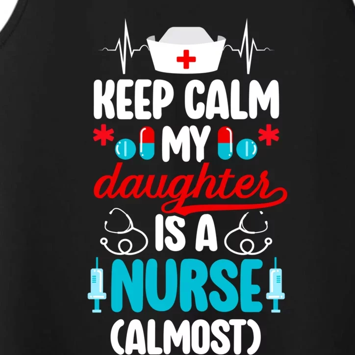 My Daughter Nursing Student Mom Future Nurse Mom Meaningful Gift Performance Tank