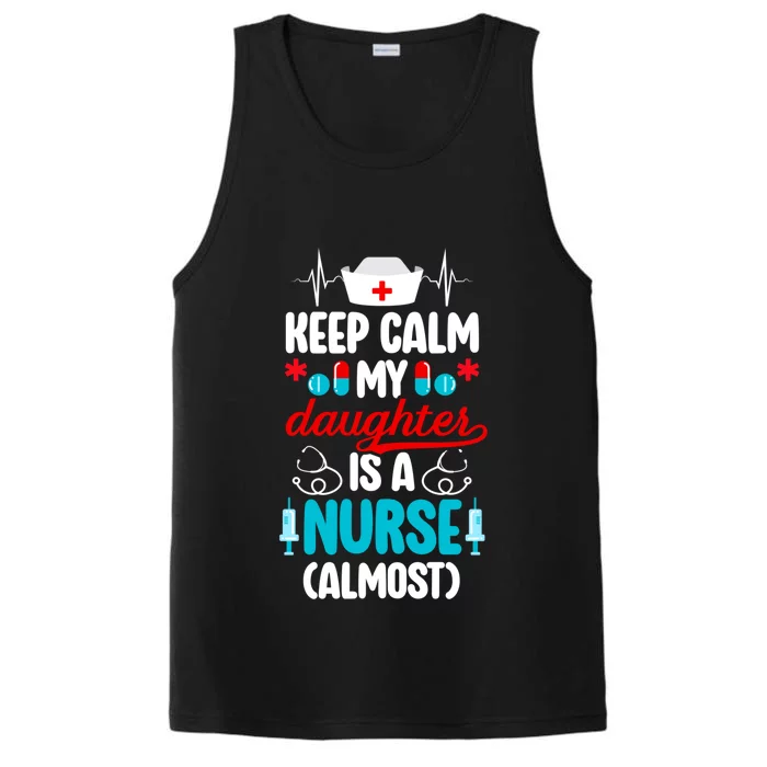 My Daughter Nursing Student Mom Future Nurse Mom Meaningful Gift Performance Tank