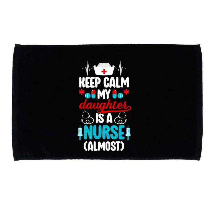 My Daughter Nursing Student Mom Future Nurse Mom Meaningful Gift Microfiber Hand Towel