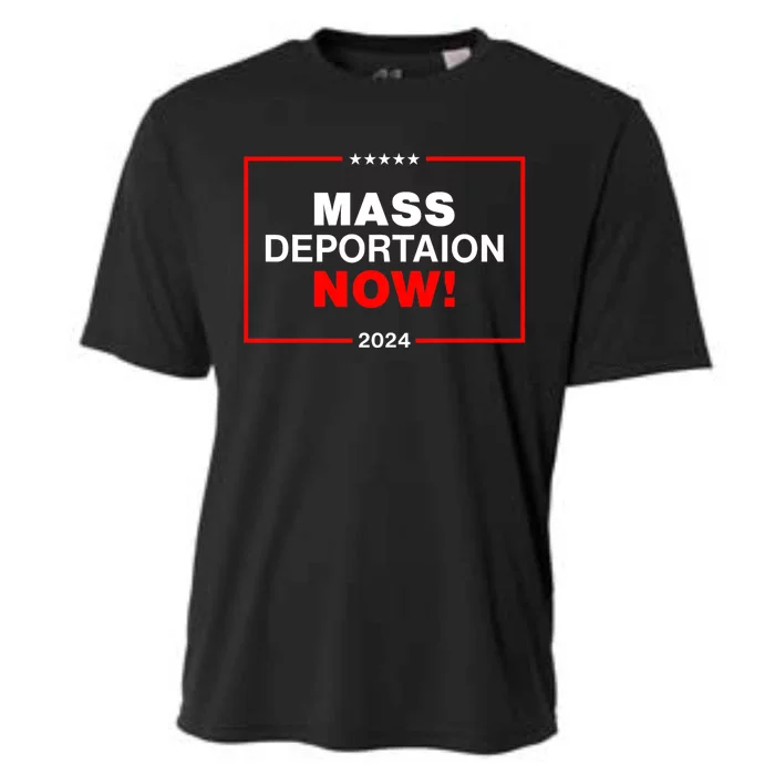 Mass Deportation Now 2024 Cooling Performance Crew T-Shirt