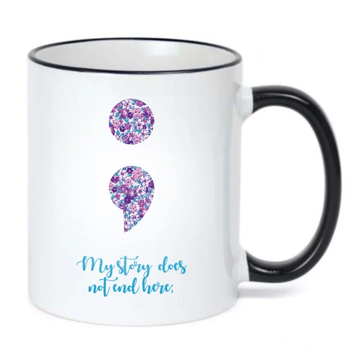 Mystery Does Not End Here Alzheimer's Awareness Black Color Changing Mug