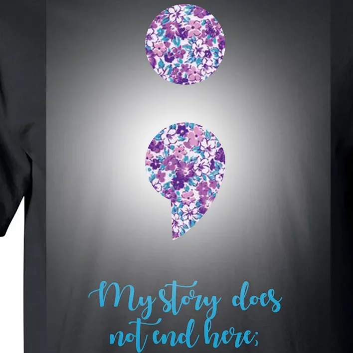 Mystery Does Not End Here Alzheimer's Awareness Tall T-Shirt