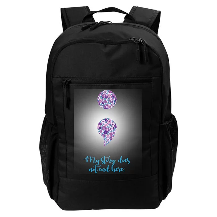 Mystery Does Not End Here Alzheimer's Awareness Daily Commute Backpack