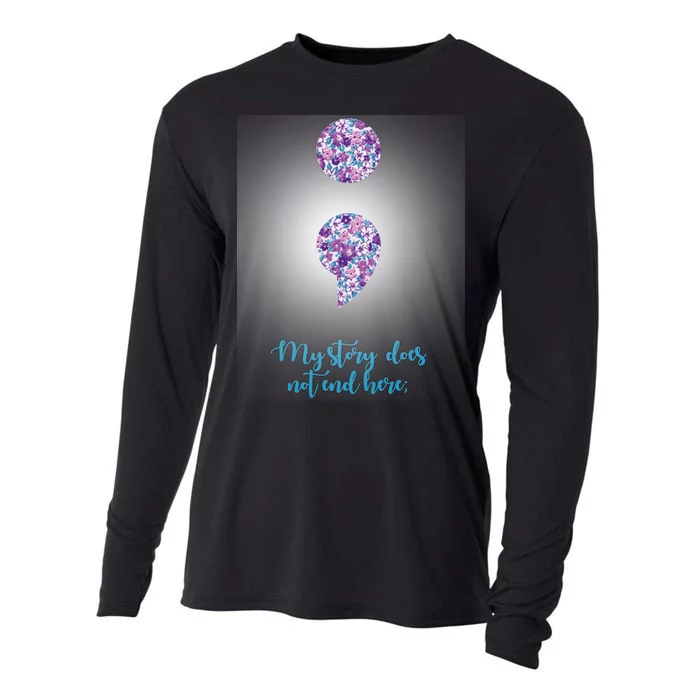 Mystery Does Not End Here Alzheimer's Awareness Cooling Performance Long Sleeve Crew