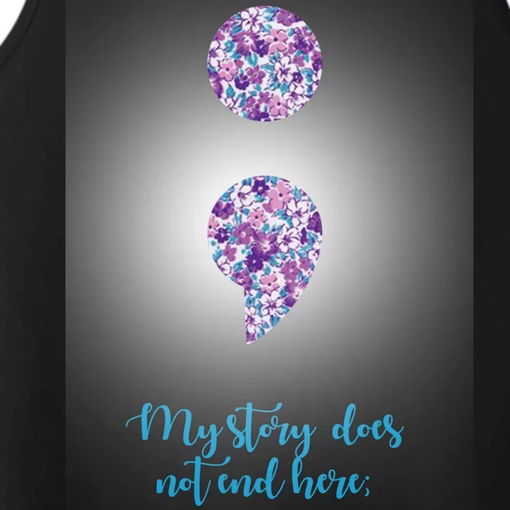 Mystery Does Not End Here Alzheimer's Awareness Performance Tank