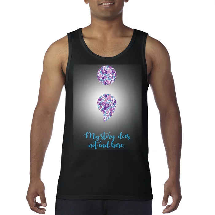 Mystery Does Not End Here Alzheimer's Awareness Tank Top