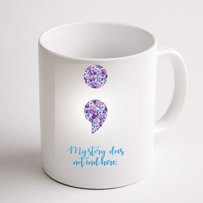 Mystery Does Not End Here Alzheimer's Awareness Front & Back Coffee Mug