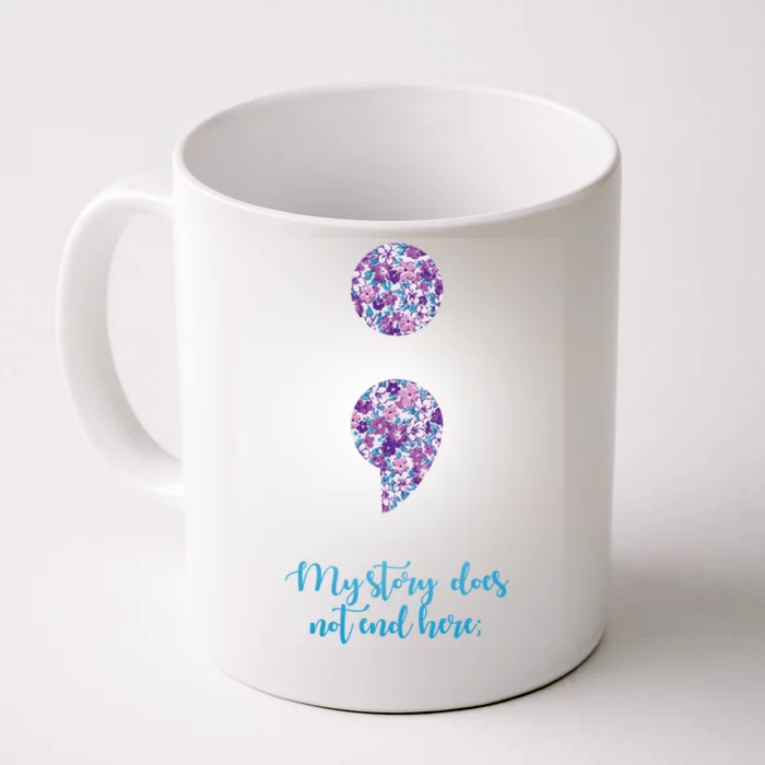 Mystery Does Not End Here Alzheimer's Awareness Front & Back Coffee Mug