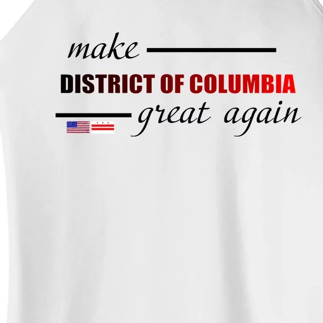 Make District Of Columbia Great Again Women’s Perfect Tri Rocker Tank