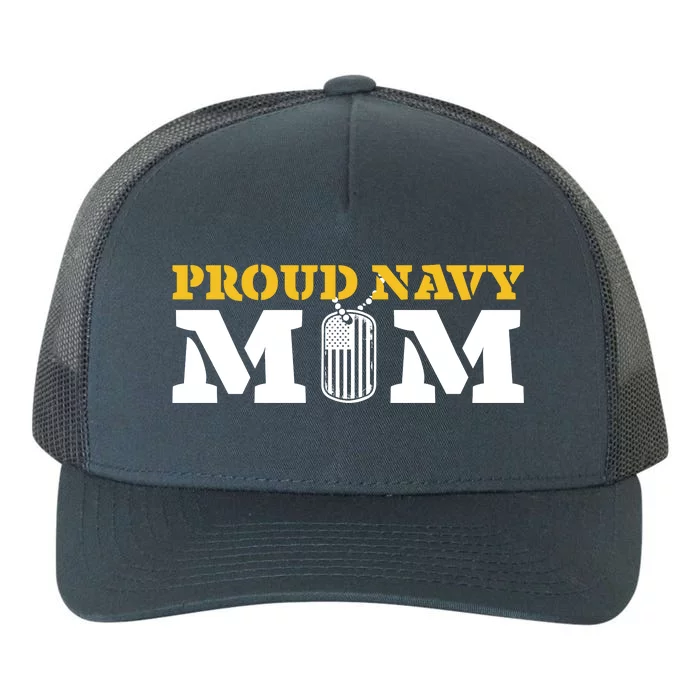 Memorial Day Proud Nav'y Mom Yupoong Adult 5-Panel Trucker Hat