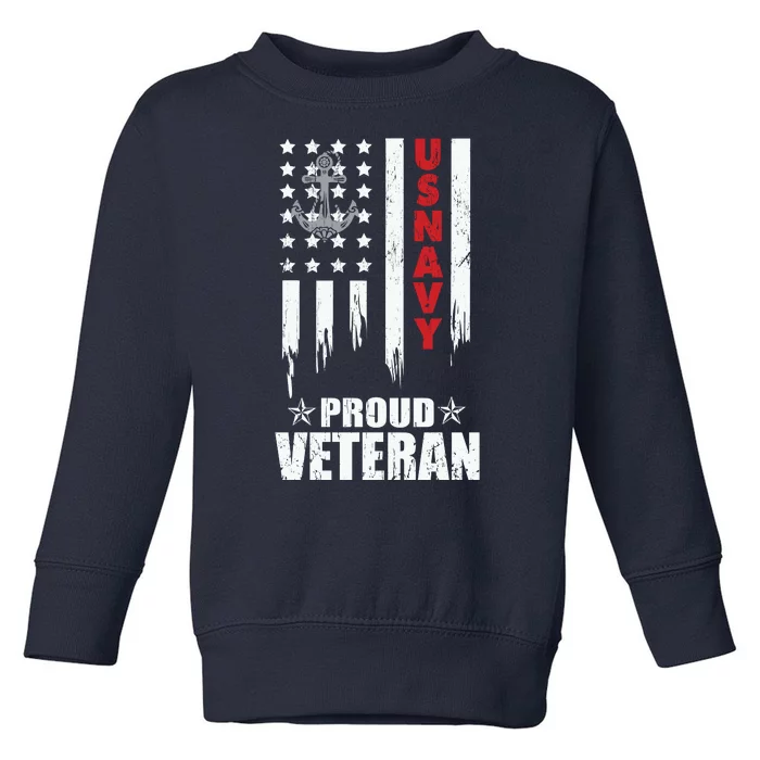 Memorial Day Proud Veteran Toddler Sweatshirt