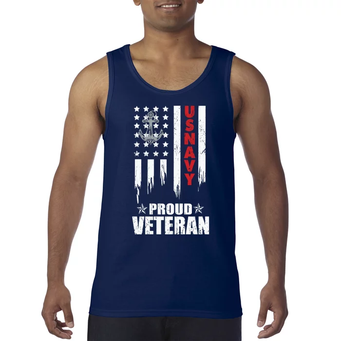 Memorial Day Proud Veteran Tank Top