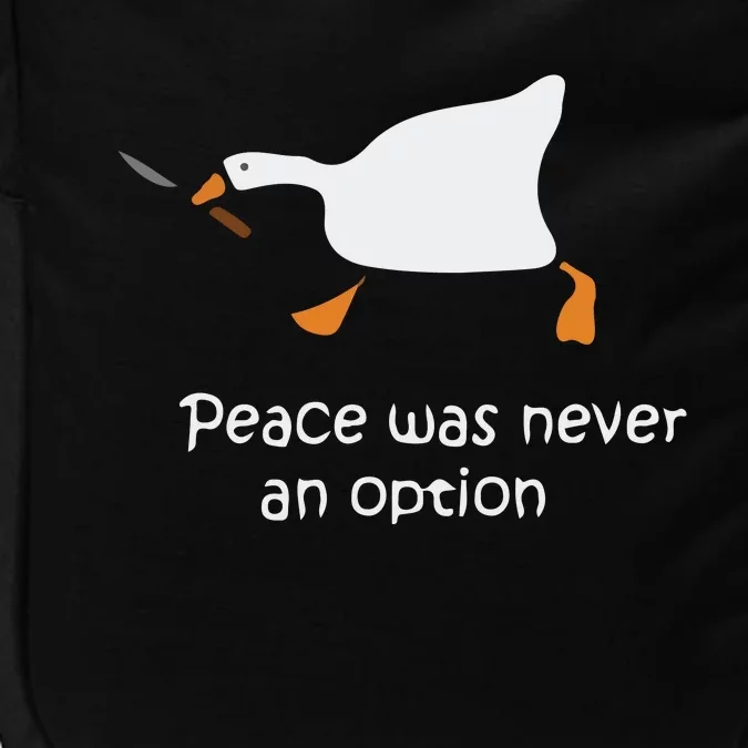 Murder Duck Peace Was Never An Option Impact Tech Backpack