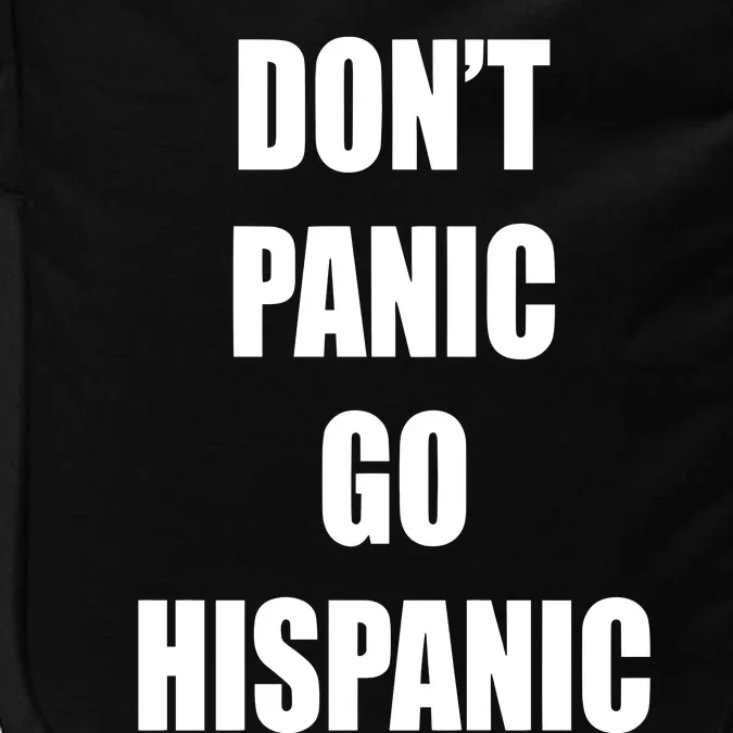 Mustymark Dont Panic Go Hispanic Impact Tech Backpack