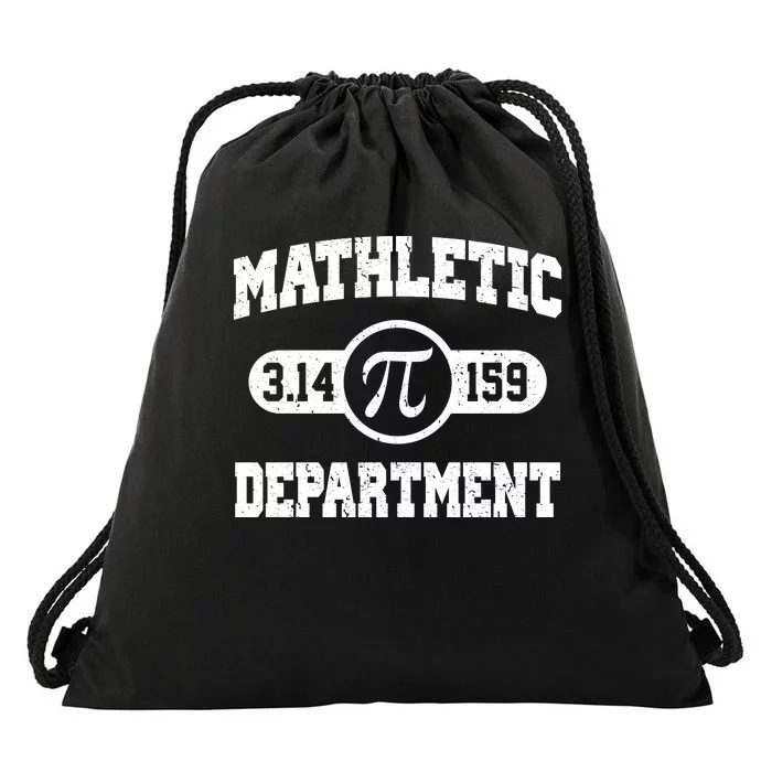 Mathletic Department Pi Day March 14 Drawstring Bag