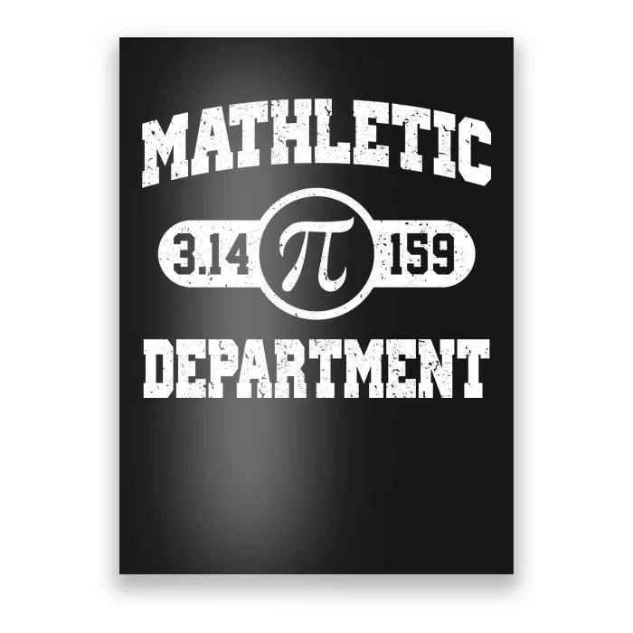 Mathletic Department Pi Day March 14 Poster