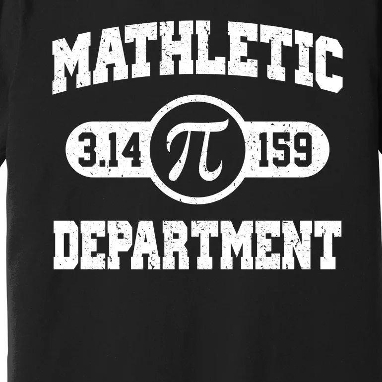 Mathletic Department Pi Day March 14 Premium T-Shirt