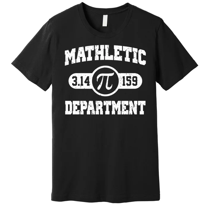 Mathletic Department Pi Day March 14 Premium T-Shirt