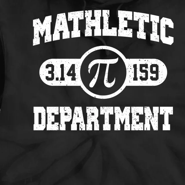 Mathletic Department Pi Day March 14 Tie Dye Hoodie