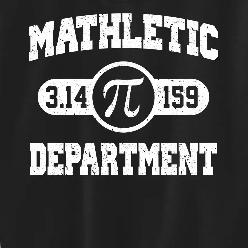 Mathletic Department Pi Day March 14 Kids Sweatshirt