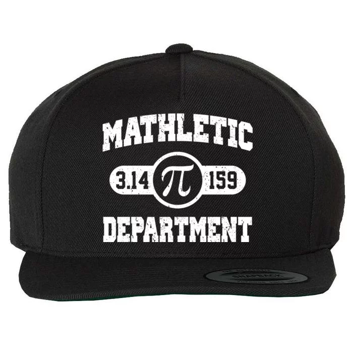 Mathletic Department Pi Day March 14 Wool Snapback Cap