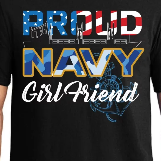 Memorial Day Proud Nav'y GirlFriend Pajama Set