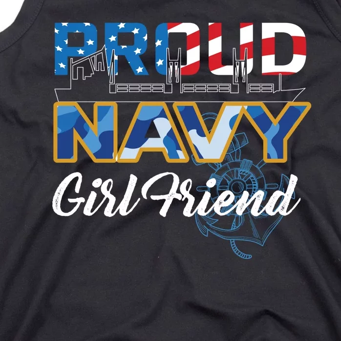 Memorial Day Proud Nav'y GirlFriend Tank Top