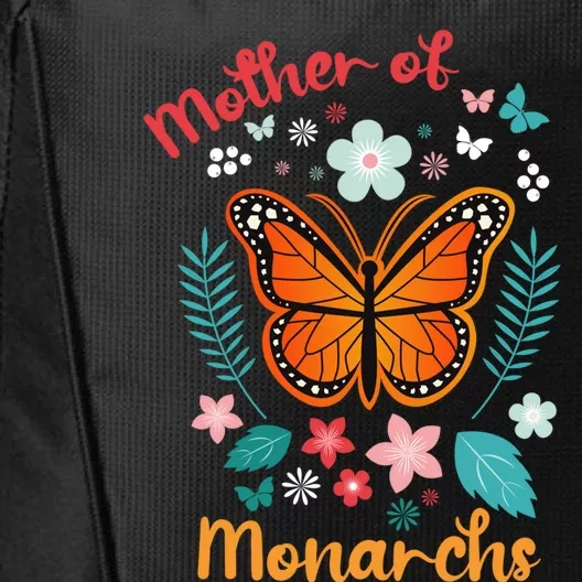 Mother's Day Queen Mom Tees Mother Of Monarchs Powerful Gift City Backpack