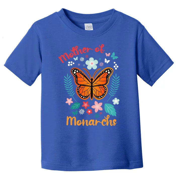 Mother's Day Queen Mom Tees Mother Of Monarchs Powerful Gift Toddler T-Shirt