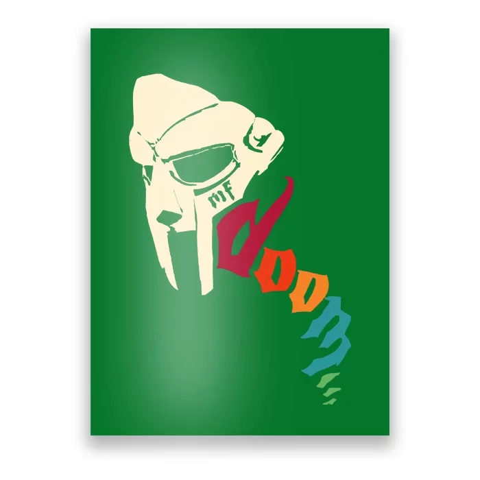 MF Doom Retro Poster