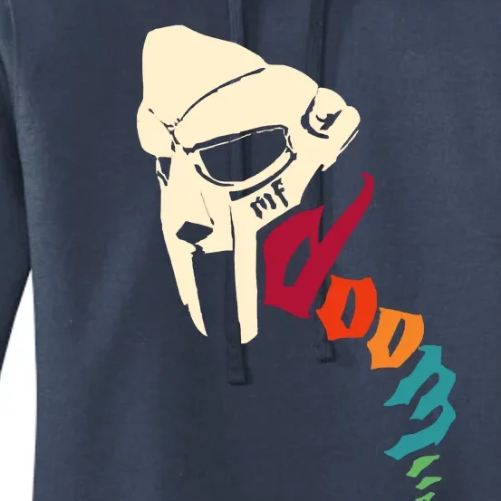 MF Doom Retro Women's Pullover Hoodie