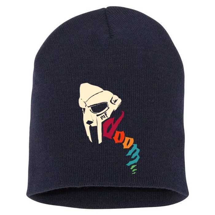 MF Doom Retro Short Acrylic Beanie