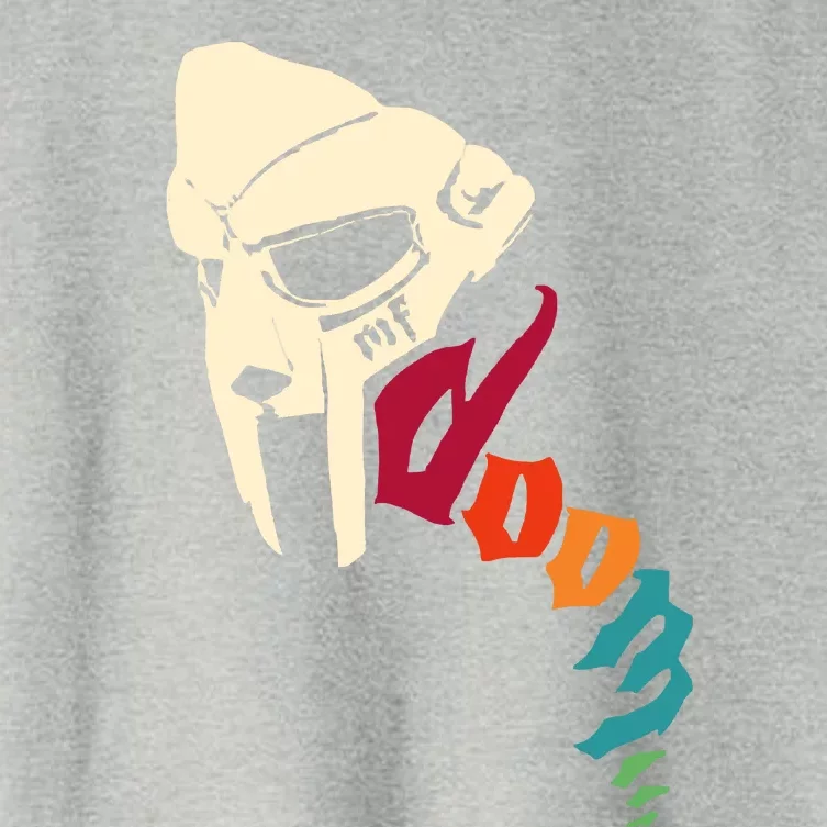 MF Doom Retro Women's Crop Top Tee