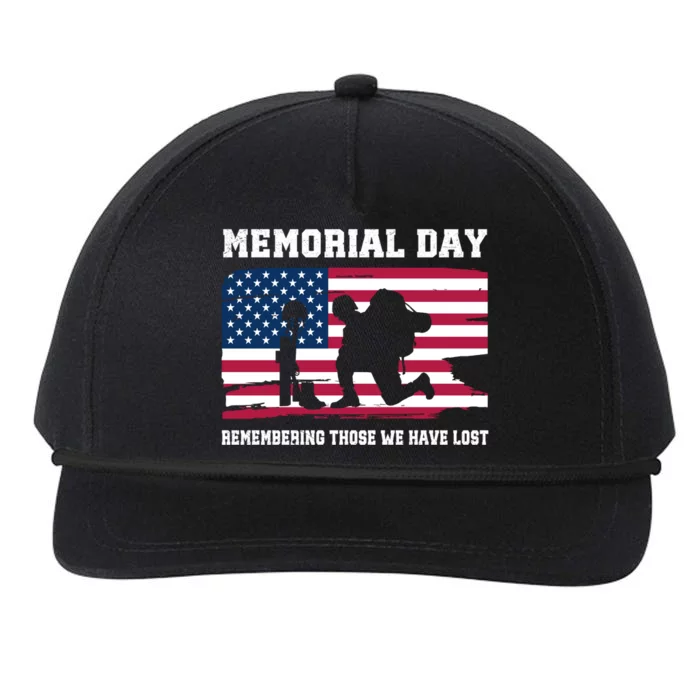 Memorial Day Remember Snapback Five-Panel Rope Hat